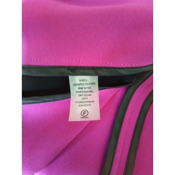 Calvin Klein Colorblock Sleeveless Shift Mini Dress Size 10 - Picture 6 of 6